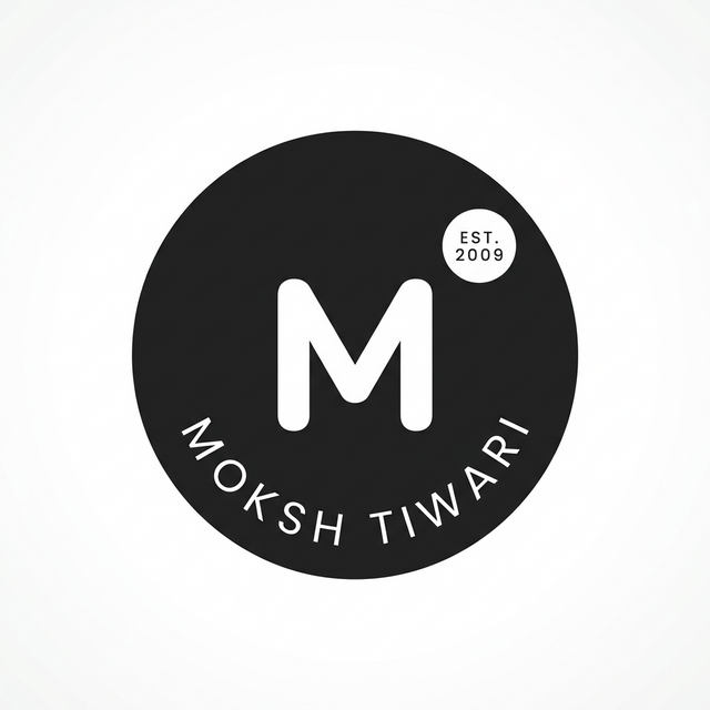Moksh Tiwari Logo